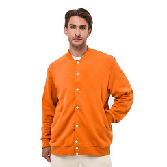 Бомбер унисекс оранжевый