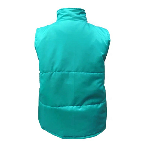 Жилетка эконом бирюза