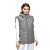 Жилет с капюшоном серый