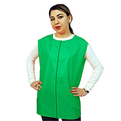 Жилетка промо на молнии зеленый