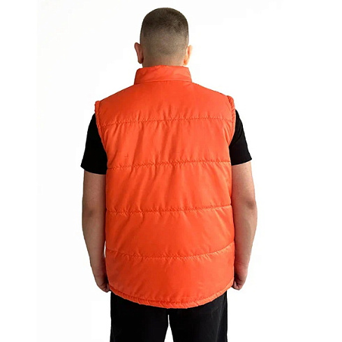 Жилет 4 стежки оранжевый