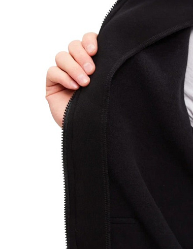 Толстовка на молнии с высоким воротом