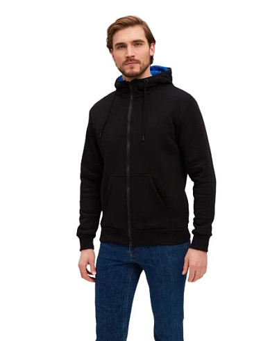 Толстовка на молнии с высоким воротом