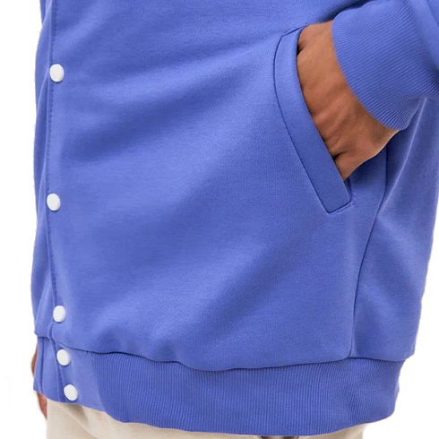 Бомбер унисекс фиолетовый