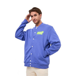 Бомбер унисекс фиолетовый