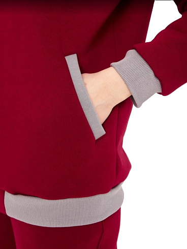 Классический бомбер унисекс на кнопках