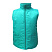 Жилетка эконом бирюза