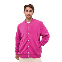 Бомбер унисекс малиновый