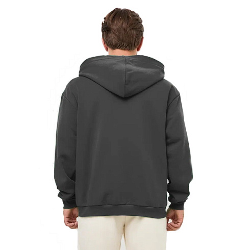 Толстовка на молнии серая