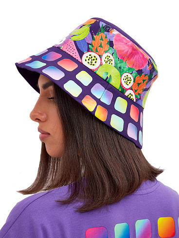 Панама с печатью DTF