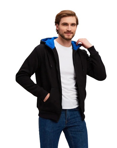 Толстовка на молнии с высоким воротом