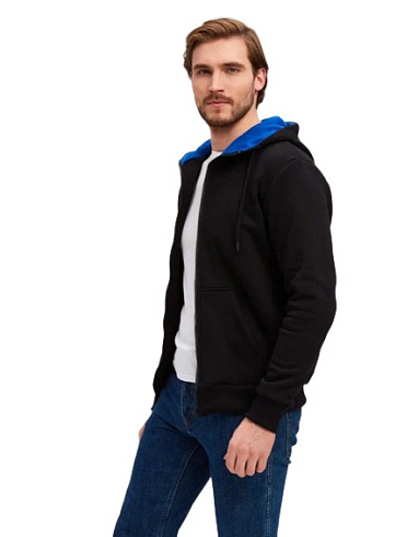 Толстовка на молнии с высоким воротом