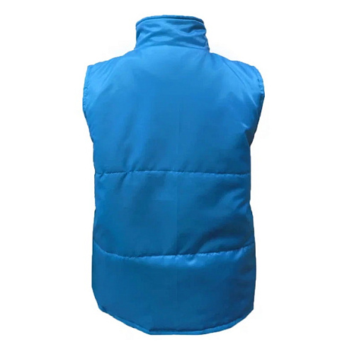 Жилетка эконом голубая