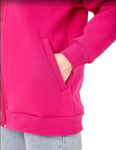 Толстовка на молнии с капюшоном