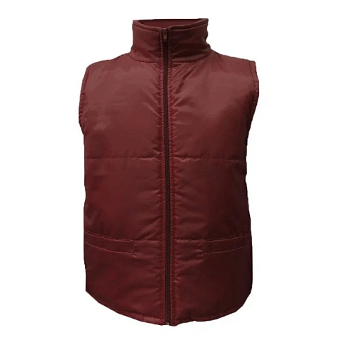 Жилетка эконом бордовый