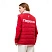 Жилетка на синтепоне со стежкой красная