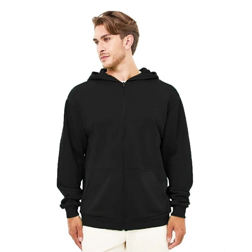 Толстовка на молнии черная