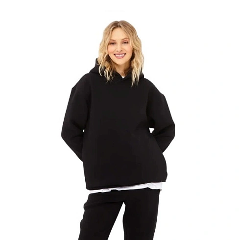 Толстовка кенгуру оверсайз поразмерный