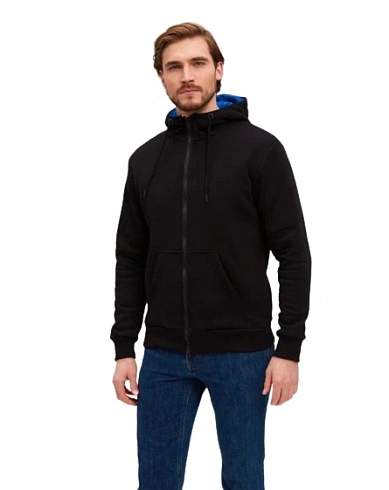 Толстовка на молнии с высоким воротом