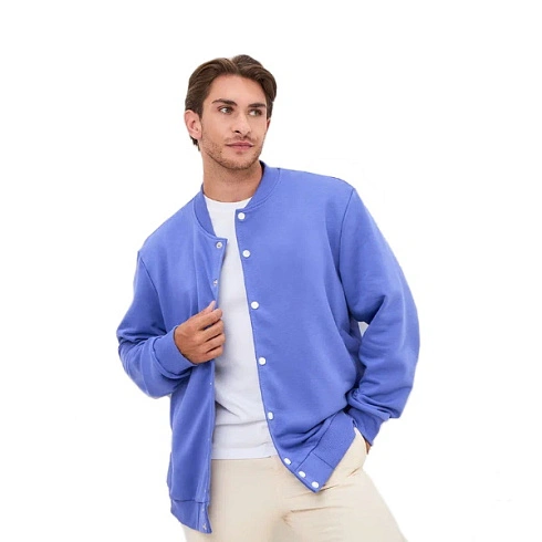 Бомбер унисекс фиолетовый