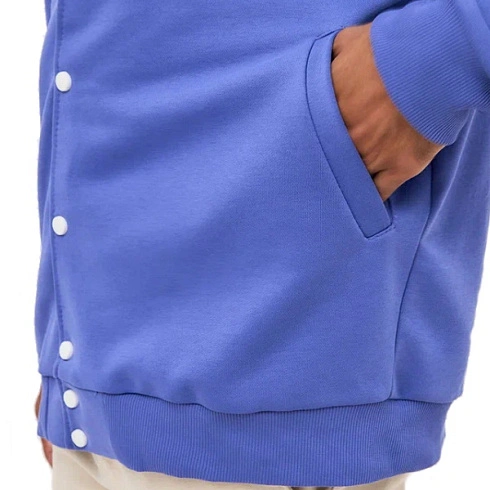 Бомбер унисекс фиолетовый