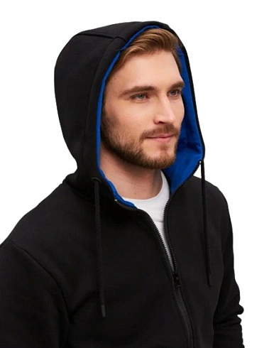 Толстовка на молнии с высоким воротом