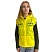 Жилетка промо с капюшоном карман кенгуру желтая