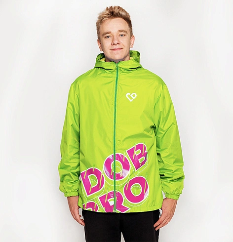 Ветровка на подкладке флис