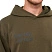Толстовка худи оливковая