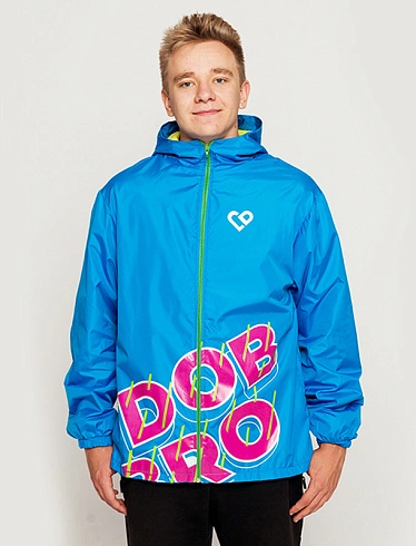 Ветровка на подкладке флис