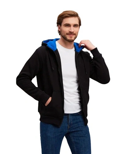 Толстовка на молнии с высоким воротом