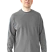 Лонгслив серый футер 2х нитка